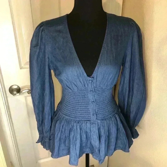 Women’s Deep V Top size Small - Picture 12 of 15